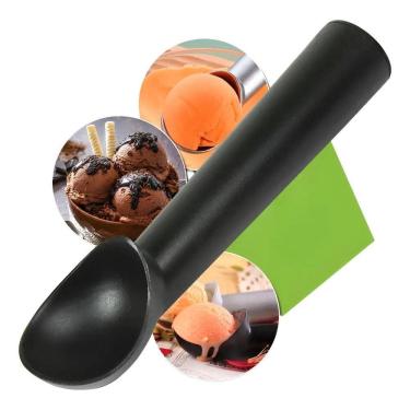 Imagem de 2X Pegador Colher Sorvete Alumínio Boleador Aça