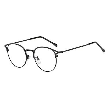 Imagem de Óculos de bloqueio de luz azul óculos de sol fotocromáticos óculos de jogos de computador clássico meia armação orelha de gato filtro de luz solar anti-fadiga ocular para homens e mulheres |