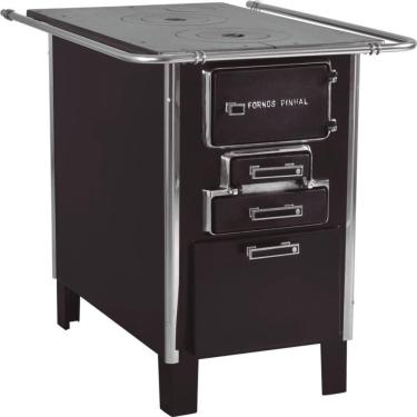 Imagem de Fogão A Lenha Econômico C Caixa Preto Fornos Pinhal N1