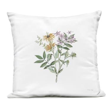 Imagem de Stupell Industries Almofada estampada para ambientes externos Blooming Botanical Mix, design de Cindy Jacobs