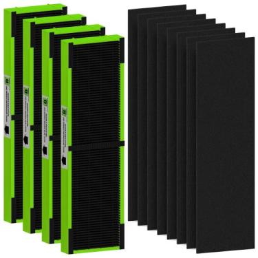 Imagem de Filtro HEPA Funmit FLT4825VO B, pacote com 4 pré-filtros de carbono
