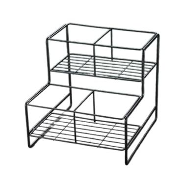 Imagem de IEUDNS Expositor de Garrafas de Xarope, Dispensador de Xarope de Café para Cafeteria