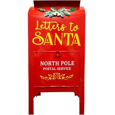 Imagem de Decoração Natal de Luxo Caixa de Correio pra Cartinhas do Papai Noel pra Casa Shoppings Restaurantes