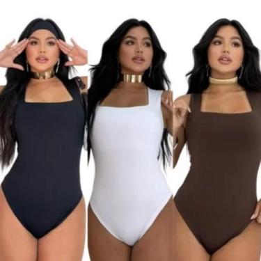 Imagem de Body regatinha Feminino  Elegância e Versatilidade em uma Peça Única -