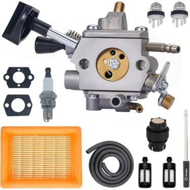 Imagem de Kit de carburador de especificações OEM para soprador de folhas STIHL BR800 BR800X BR800CE – Substituição direta para peça nº 4283-120-0601 com kit de filtro de ar