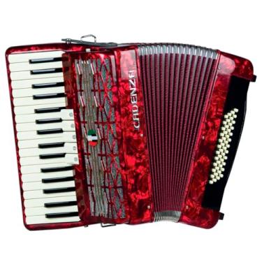 Imagem de Acordeon Cadenza Cd48/34 48 Baixos 34 Teclas (RD)