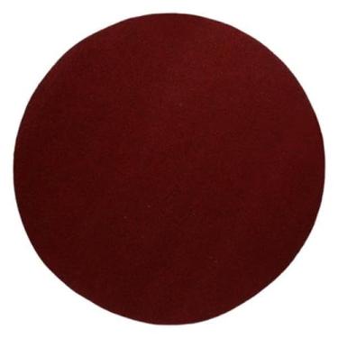 Imagem de TTETTZ Tapete para Bateria com Base Antiderrapante, Tapete de Prática Multiuso, Estável E à Prova de Som para Palco Doméstico, Bateria de Jazz E Apartamentos, Vermelho Redondo