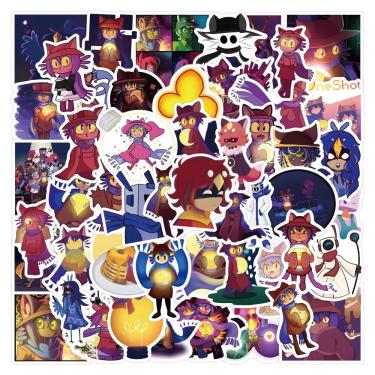 Imagem de Adesivos Oneshots, vinil impermeável, anime, 60 unidades/lote