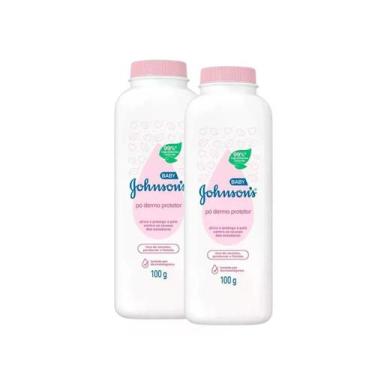 Imagem de Kit 2 Talco Pó Dermo Protetor Johnson's Baby 100g - 2TALCOORIGINAL4646