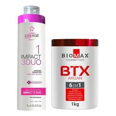 Imagem de Kit Lissage Impact 3Duo Alisamento Capilar Selafix - Biomax
