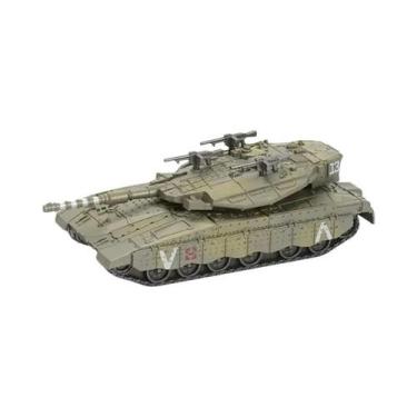 Imagem de Blocos De Montar Série Militar B2 F22 Tanque Modelo Leopard 2 Brinqued