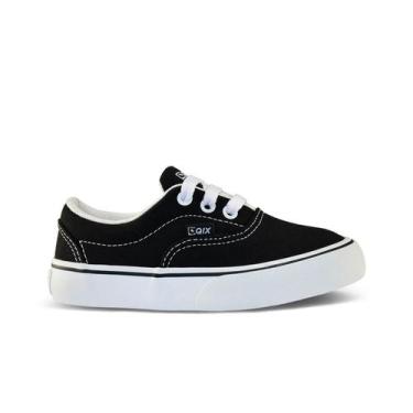 Imagem de Tênis QIX Skate Sunset Vulcan 07 Casual, Preto, Branco, 41