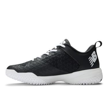 Imagem de New Balance FuelCell 4040 V8 Turf-Trainer Tênis de beisebol masculino, Preto/branco, 7.5 Wide