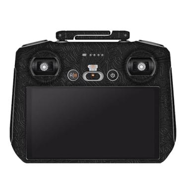 Imagem de Capa antirriscos RC 2 para controle DJI RC2 decalque película para controle remoto AIR3 capa adesiva acessórios de equipamento de vídeo fotográfico (contorno preto brilhante, para DJI RC2)