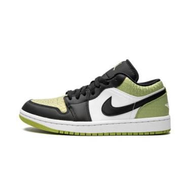 Imagem de (Women's) Air Jordan 1 Low SE 'Vivid Green Snakeskin' (2021) DX4446-301