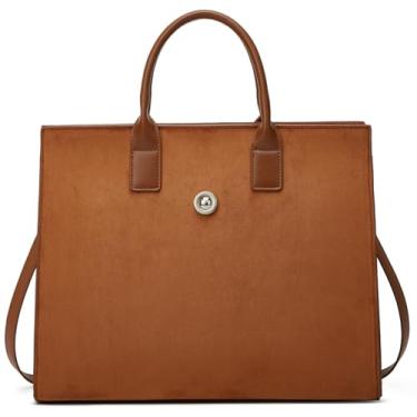 Imagem de Bolsa de camurça sintética bolsas de camurça para mulheres homens 2026 vintage bolsa de ombro transversal alça superior bolsa quadrada bolsa de mão trabalho viagem, Preto