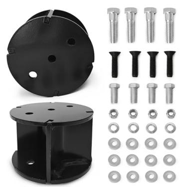 Imagem de MILLISEC Kit de espaçadores universais de mola pneumática de 3 polegadas compatível com Firestone, Airlift e outras marcas, kits de suspensão substitui #Firestone 2638, TR200030AS