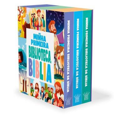 Imagem de Livro - Minha Primeira Biblioteca da Bíblia - Box com 3 Livrinhos