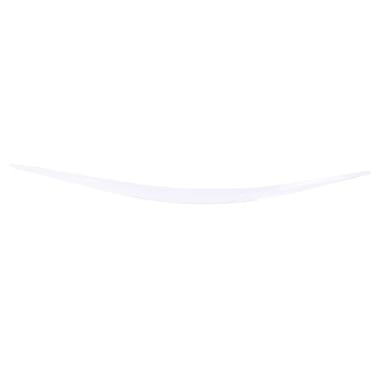 Imagem de aqxreight Spoiler Universal para Porta-malas, Asa Traseira de Borracha Branca Com Fita Adesiva Pré-aplicada, para a Maioria Dos Sedãs como