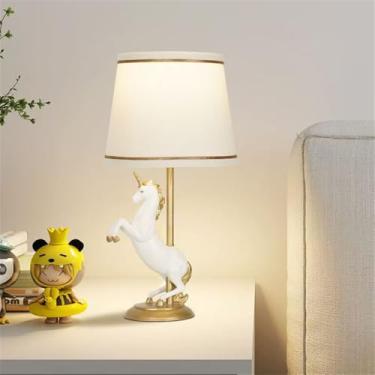 Imagem de Luxo Contemporâneo Lâmpada de Mesa LED Criatividade Americana Sala de Estar Quarto Estudo Villa Hotel Cama Mesa Luz (Estilo 142)