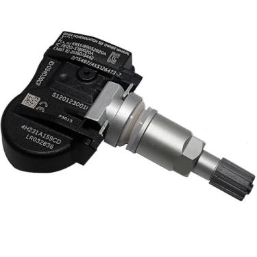 Imagem de Sensor TPMS para carro compatível com Jaguar XFR 2010 2011 2012, sensor de pressão dos pneus TPMS, acessório automotivo LR010533 (1 unidade)