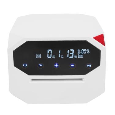 Imagem de ZJchao Máquina Automática de Negociante de Cartas, Rotação 180 ° 360 °, Anti-trapaça, Portátil, Ferramenta de Negociante de Cartas para Jogos de de Festa Em Casa, Material ABS (WHITE)