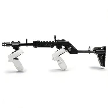 Imagem de Adjustable Magnetic VR Stock Controller Handle Compatiable for Oculus Quest 2, MODJUEGO Gamepad Controller Lightweight Stabilizer Cool Handle Holderf