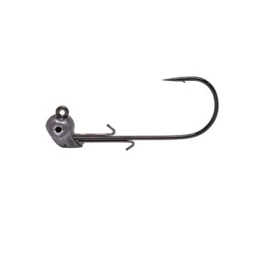 Imagem de Duckett Fishing Gabarito de cabeça oscilante, design inovador para ação de balanço aprimorada e equipamento de plástico macio eficaz, sem pintura com olho, gancho 5/0 de 1/226.8 g