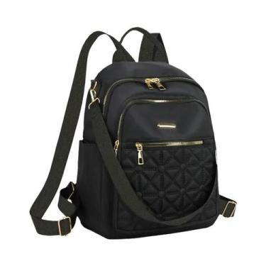 Imagem de Mochila Casual Unissex Para Viagem, Bolsa Quadrada Para Homens E Mulhe