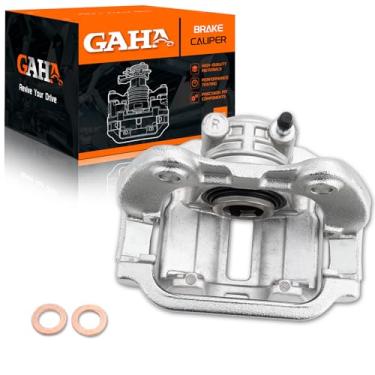 Imagem de GAHA Pinça de freio traseira direita com suporte 18B4727 para Chevy Astro 03-05, 99-02/Silverado 1500/00-01 Suburban 1500/Tahoe, para Cadillac Deville/99-00 Escalade, para GMC Sierra 1500/Yukon