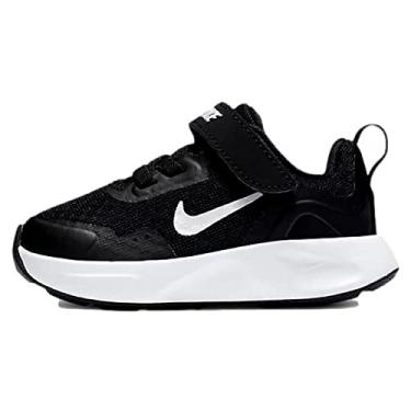 Imagem de Nike Wearallday Toddler Baby Casual Shoes Cj3818-002 Size 6 Black/White