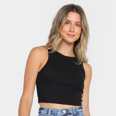 Imagem de Regata Cropped Hering Feminina-Feminino