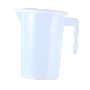 Imagem de Generic Copo medidor ao calor com marcações em ambos os lados, utensílio de cozinha para medir líquidos como leite, farinha e óleo, 3500ml