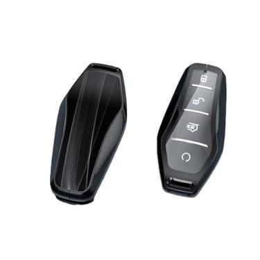 Imagem de Capa completa para chave de carro, proteção de suporte compatível com BYD Tang EV600 Han EV Yuan ATTO 3 Song PLUS Pro MAX DMI Qin Acessórios para automóveis(Grey black)
