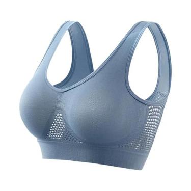 Imagem de Sutiã Esportivo Feminino De Alta Intensidade À Prova De Choque Anti-qu