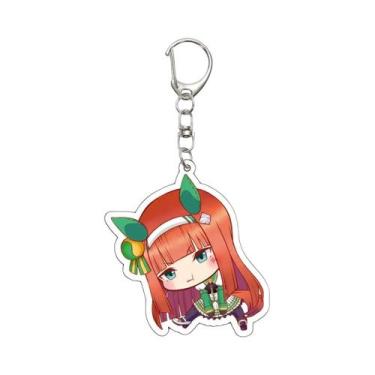 Imagem de Chaveiro Anime Pretty Derby 55MM Modelo Acrílico Suzuka Tokai Teio Pre