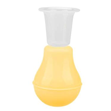 Imagem de Naroote Aspirador Portátil de Mamilos Com Correção de Copos Macios para Mamilos Planos, Cuidados de Saúde para Mulheres Grávidas, Silicone de Qualidade Alimentar, Rosa (Amarelo)