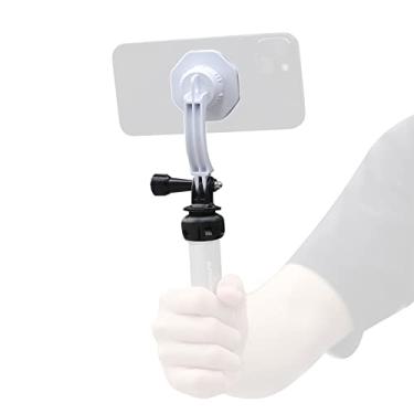 Imagem de Suporte magnético para telefone adaptador portátil gimbal estabilizador adaptador para DJI OM 4/4 SE/5, para Osmo Mobile SE/6