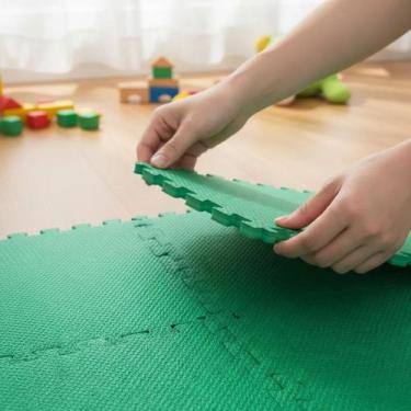 Imagem de Tatame Tapete Eva Emborrachado Infantil 50cm X 50cm X 10mm - Eva Sete,