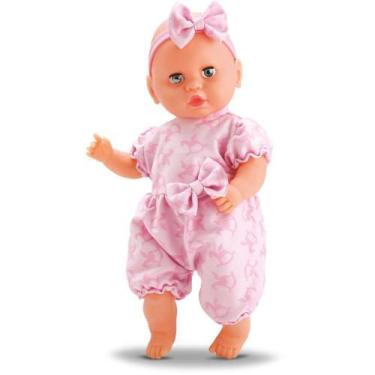 Imagem de Boneca Júlia Frases e Naninha 42CM com Mecanismo de Som e OLHOS Que Fe