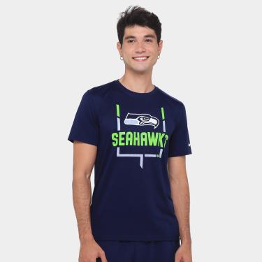 Imagem de Camiseta Nike NFL Seattle Seahawks Legend Goal Post Masculina-Masculino