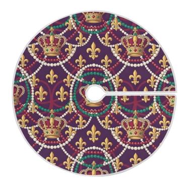 Imagem de ATTX Saia de árvore de carnaval de carnaval de 118 cm - decoração festiva para festas de ano novo e carnaval #30