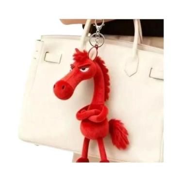 Imagem de Mochila De Pelúcia Do Ano Do Cavalo, Pingente De Brinquedo De Pônei De