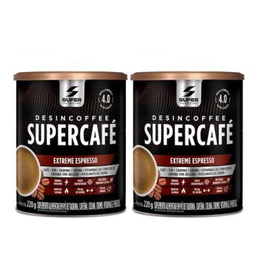 Imagem de Kit 02 Desincoffee Supercafé Extreme Espresso - Super Nutrition