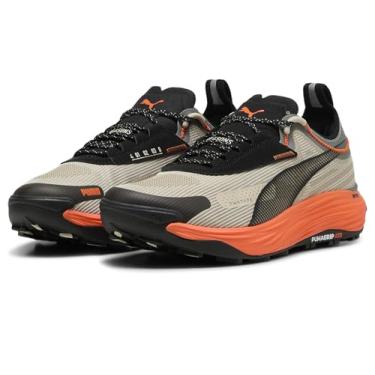 Imagem de PUMA Voyage Nitro 3 Tech Tênis masculino, Desert Dust/Flame Flicker/PUMA Black, 38