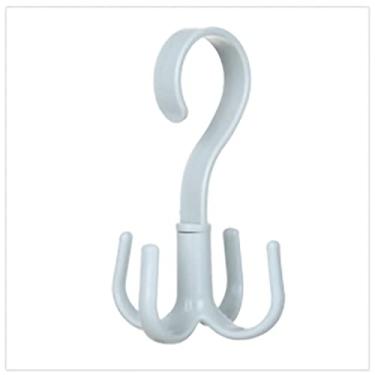 Imagem de Naroote Cabide de Bolsa Giratório Organizador de Armário Eficiente para Quarto Arrumado, Gancho de Saco de Plástico para Lenços e Bolsas, Rack de Guarda-roupa que Economiza Espaço para Uso Doméstico