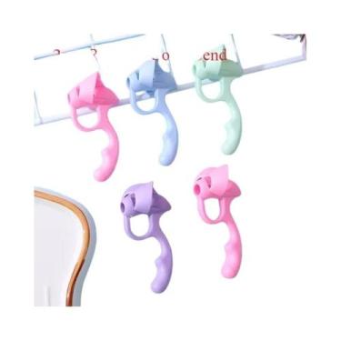 Imagem de Apoios De Lápis De Silicone Para Crianças, Suporte De Escrita Assistid