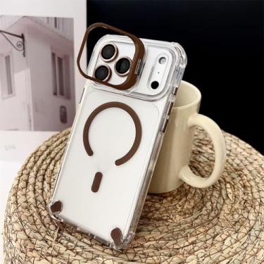 Imagem de Capa protetora transparente fosca para iPhone 17 16 15 14 13 12 Pro Max Air Plus (para 15 Plus/4)