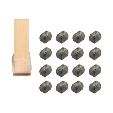 Imagem de 16 Peças De Protetores De Silicone Antiderrapantes Para Pés De Móveis,