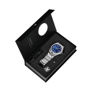 Imagem de Relógio De Quartzo Masculino Em Ouro Rosa Com Caixa De Presente TOMI L